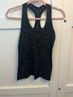Lululemon Black Camo cool Racerback Top